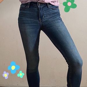 mid rise hollister jeans